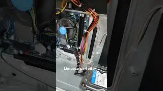 Limpeza do pc de escrit&oacute;rio #limpeza #pcoffice #office #.pc #hardware #pcsystem #computerhardware