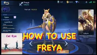 FREYA DIALOGUES AND QUOTES MOBILE LEGENDS (3 kills/2 dead/7 assist)/MOBILE LEGENDS