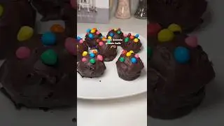 cosmic brownie protein balls 🌈🍩 #proteinballs #healthyrecipes #highprotein