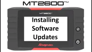 Installing Software Updates| MT2600&trade; Training | Snap-on Diagnostics