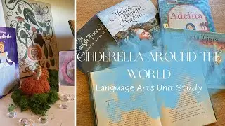 Language Arts Unit Study: Cinderella Around the World! #languagearts #firstgrade