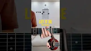 LET IT BE By THE BEATLES | GUITAR TUTORIAL #guitar #guitarcover #thebeatles #chords #guitarlesson