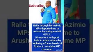 Raila for Au chair@Taptv254 @BonjourLouis @PanAfricanMusic