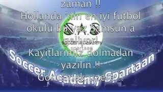 Soccer Academy Spartaan & Mundial Football Management for Samsunspor