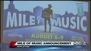 Mile of Music Announces Expanded Artist List