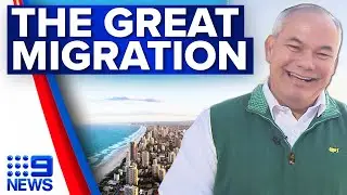 &lsquo;It&rsquo;s beautiful&rsquo;: Aussies moving to Queensland in 'great migration' | 9 News Australia