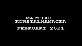 Mattias konstalmanacka, februari