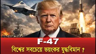 যুক্তরাষ্ট্রের ষষ্ঠ প্রজন্মের যুদ্ধবিমান F-47: আকাশযুদ্ধে নতুন যুগের সূচনা | US Air Force | BG NEWS