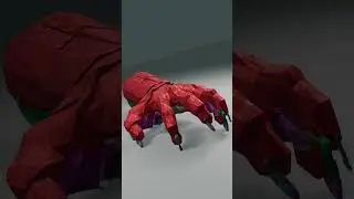 Procedural Hand  Animation. Day 150 of learning Blender. #blenderanimation #blenderart #learningart