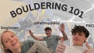 Beginner vs Intermediate vs Pro: who will be the best? | Bouldering 101