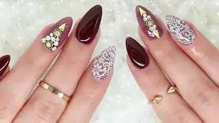 Fancy Fall Nails 💖 Omaya Zein Edition
