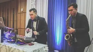 [ LIVE Record-2 ] Diskodiwedding : Jenifer & Arry DJ - Saxophone Collaboration Session 2