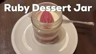 Fabelle Ruby Velvet Dessert Jar