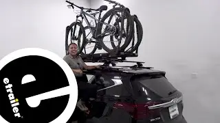 etrailer | A Closer Look at the Inno Quick Base Roof Bike Platform Rack for 2 Electric Bikes