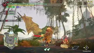 MHRS a large rathian (master rank)
