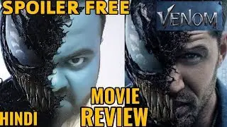 VENOM MOVIE REVIEW IN HINDI | SPOILER FREE | INDIA | TOM HARDY | RIZ AHMAD