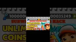Subway surfer apk mod unlimited coin #hack #subway #surfer #coin