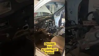 Chevrolet sail ac cooling coil replace&hellip;#automobile #vandiprandhan #mechanic #chevy #chevrolet #sail