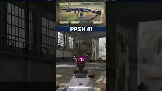 The BEST PPSH 41 Gunsmith in CoD Mobile! 💯🔥 #shorts #codm #codmobile