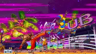 Dee Jay Vs Duck King - Epic Fight [Street Fighter X The King Of Fighters X ANIME MUGEN][CVS3/PotS]