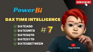 DAX Time Intelligence Functions: DATEADD, DATESYTD, DATESBETWEEN Explained | Telugu Data Hub