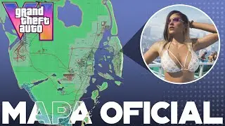 ESSE é o MAPA de GTA 6 - EXPLORANDO Vice City
