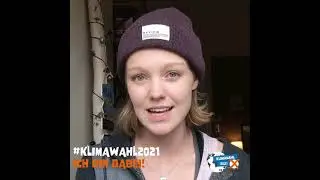 Johanna von Renteln ist Teil der #Klimawahl2021. 😊