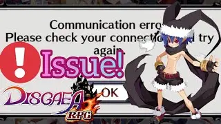 Disgaea RPG Global: Huge Server Issue [Can`t Play At All]