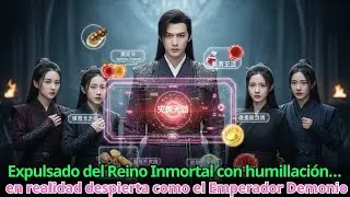 Expulsado del Reino Inmortal con humillación… en realidad despierta como el Emperador Demonio.