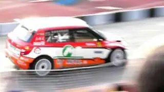 Prazsky rallysprint 2009 RZ5 Tlustak vs. Stajf.MOV