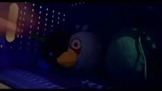 Hal plays with bop it and lifts weight