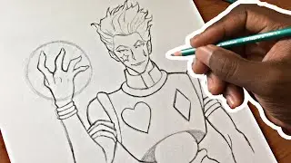 رسم هيسوكا من أنمي القناص | تعليم الرسم خطوة بخطوة 