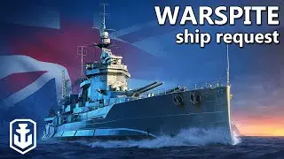 Warspite Is Old But Still One Of My Favourite Battleships In World of Warships (Ship Request)