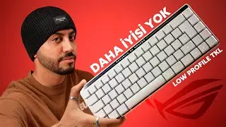 D&Uuml;NYA'NIN EN İYİ LOW PROFILE MEKANİK KLAVYESİ !! - ASUS ROG Falchion RX Low Profile