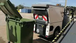 HAKO 1650 compatibilidade descarga com contentores 800 Litros