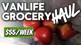 Living In A Van on $55 a Week | Walmart Grocery Haul & Budget Vanlife Meals