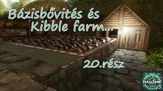 B&aacute;zisbővit&eacute;s,Kibble farm,Bio Grinder &eacute;s Zeppelin &eacute;p&iacute;t&eacute;se...ARK Survival Ascended 20.r&eacute;sz