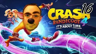 Crash Bandicoot 4 It's About Time часть 16: I'm blue Da ba dee da ba di (геймплей Xbox Series X)