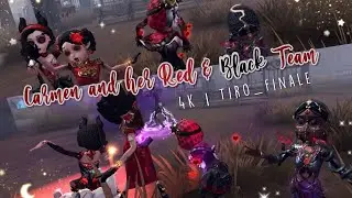 Carmen and her red and black costume team~ (Identity V Gameplay) ft. Veynti