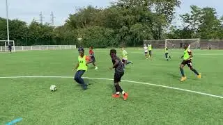 Ris Orangis U13 - Ris Orangis U12 / (6-3) Première mi-temps. 16 septembre 2023. [Score final 8-4]