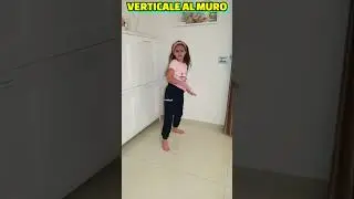 Sofy prova la VERTICALE al muro, si arrabbia ma poi ci riesce a ritmo del #tiktoktrend 🤭 #shorts