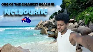 One of the CLEAREST beach in MElBOURNE 🇦🇺🦘| Vlog 09 | Ashish Dhaka