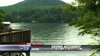 Morning Skiing Accident