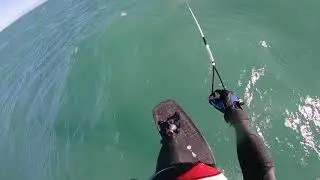 Tow in hydrofoiling with the 2018 Moses 633 wing and the 12m Kitech FRS