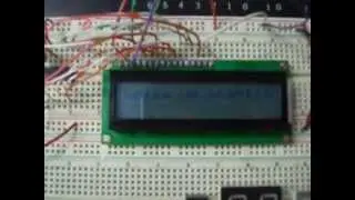 LCD  con PIC16F84A