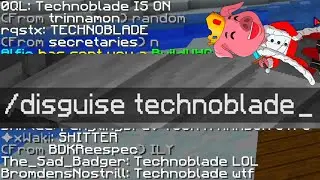 I /Disguised as Technoblade and DESTROYED Everyone in PvP (Lunar)