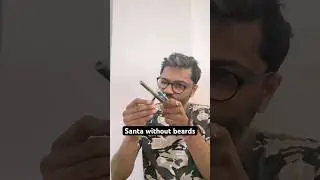 Santa without beard 🎅#shorts #comedy #santaclaus #funny #comedyshorts #ytshorts #laugh