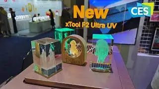 Mind-Blowing Xtool F2 Ultra UV Glass engraving machine