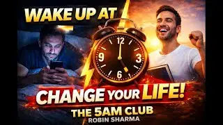 Why Waking Up at 5AM Can Change Everything | The 5AM Club Summary in Urdu