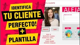 &iquest;C&Oacute;MO IDENTIFICAR MI CLIENTE IDEAL? 😱 [Plantilla Interactiva] ✔